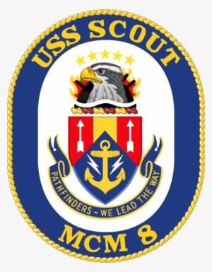 Mine Countermeasures Ship Uss Scout - Mcm 8 Uss Scout