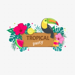 Tropical Party Picture Library Library - Tropical Party