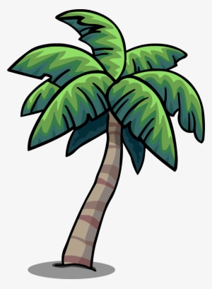 Tropical Palm In-game - Club Penguin