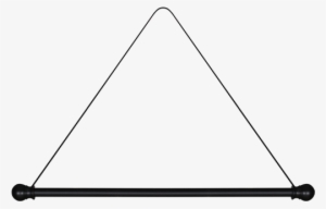 Metal Hanging Flagpole For Garden Flag - Triangle