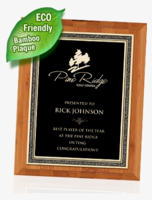 Executive Plaque - Pinewood