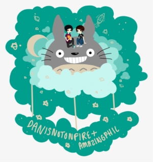 My Neighbor Totoro Full Hd Wallpaper And Background - Dan And Phil Prints
