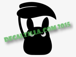 My Neighbor Totoro Silhouette With Leaf Decal Sticker - My Neighbor Totoro