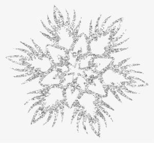 Copo De Nieve Png Hd - Silver Snowflake Transparent