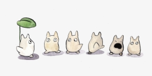 1 Chibi Totoro By Dragon Flame13 D4rs1ox - Totoro Drawing