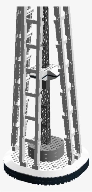 Lego Space Needle - Roller Coaster