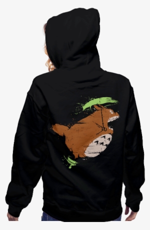 Totoro Fly - Halloween Ugly Sweater