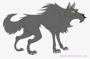 Cartoon Wolf Png - Red Hood Wolf Png