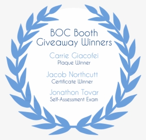Carrie Giacofei Won A Plaque & Jacob Northcutt Won - Poster