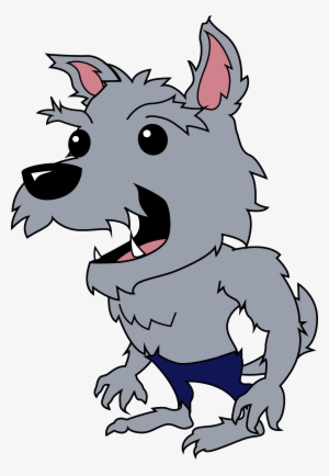 Cartoon Werewolf Png Jpg Transparent Library - Clip Art Werewolf ...