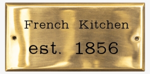 Small Rectangle Plaque 5″ X 2-1/2″ - Commemorative Plaque
