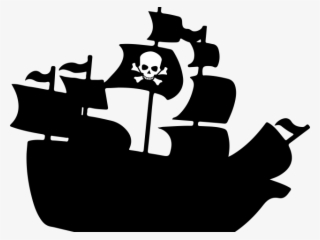 Pirates Png Transparent Images - Pirate Ship Outline Clip Art