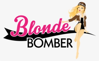 Blondebomber Pinuplogo Web - Cartoon