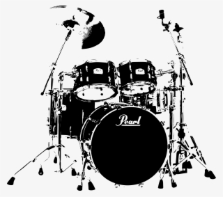 Appreciation Live Trace Traces Of The - Drum Kit Logo Mockup
