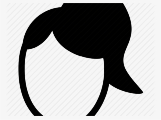 Ponytail Clipart Female Silhouette