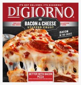 Bacon Cheese Stuffed Crust Pizza Better With Bacon - Digiorno Bacon Stuffed Crust Pizza