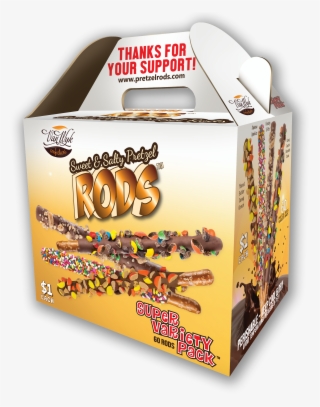Vw $1 Original Pretzel Rods 240 Ct - Packaging And Labeling