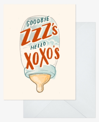 Goodbye Zzz's Hello Xoxo's - Illustration