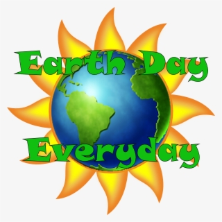Earth Day Every Day - Sun Clip Art