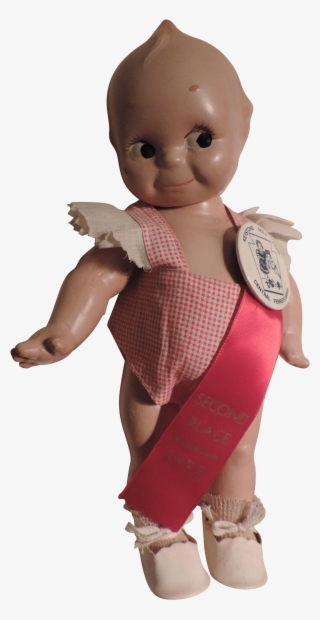 Cameo Kewpie Original With Prize Ribbon From - Doll