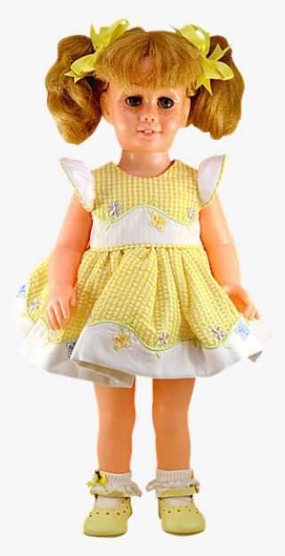 1961 Original American Blonde Talking Chatty Cathy - Chatty Cathy Doll Png