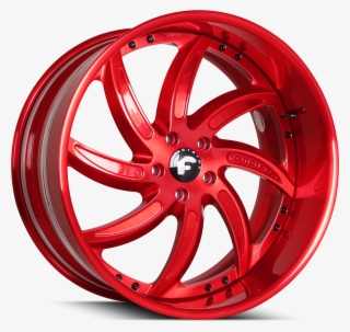 Red Forgiato Rims