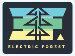 Gradient Sticker - Electric Forest Logo