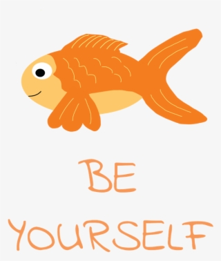 Fishshirtlesstextsmaller - Goldfish