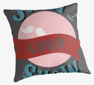 "jolly Good Show" Throw Pillows Kershawdesign Redbubble - Good Luck