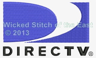 Digitized Embroidery Design-directv - Directv