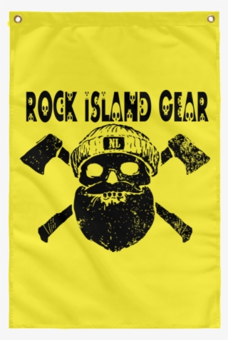 Rock Island Gear Lumberjack Wall Flag - Banner