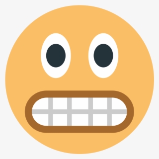 File - Emojione1 1f62c - Svg - Emoticon