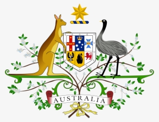 Australian Coat Of Arms Png - National Emblem Of Australia