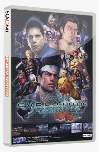 Sega Naomi 3d Boxes With Discs (gd-rom Set) - Virtua Fighter 4 Evolution Ps2