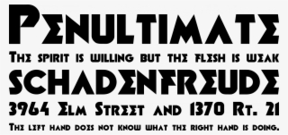 Minotaur Font Phrases - Minotaur Font