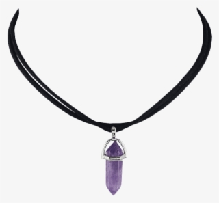 Choker Png - Gem Rope Necklace