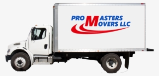 Moving Companies Bethesda Md - White Truck Side View