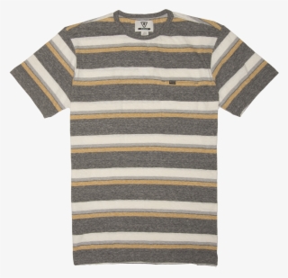 Yellow Orange Striped Shirt