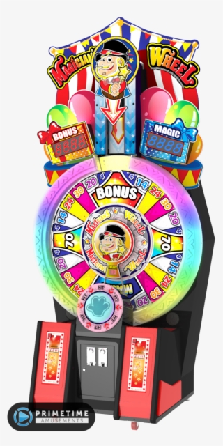 Magician's Wheel Ticket Redemption Arcade Game - Magician Wheel