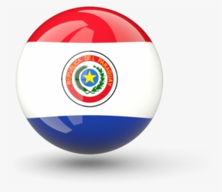 Paraguay Flag Circle