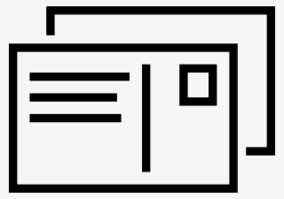 Png File - Postcard Icon