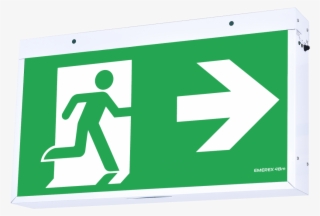 Supersized Exit Light With Increased Visibility And - Fire Exit Signs