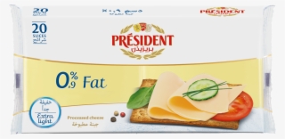 President 0% Fat 20 Slices - President