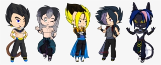 My First Set Of My Ocs From Dragonball Fusions Thru - Cartoon