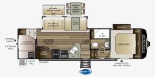 Cougar Half-ton 29rdb Fifth Wheel - Cougar 30rls Fifth Wheel