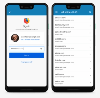 First Look At Firefox Lockbox For Android - Iphone