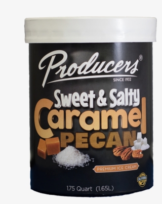 Sweet & Salty Caramel Pecan Ice Cream - Packaging And Labeling