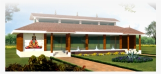 Meditation Hall - Roof