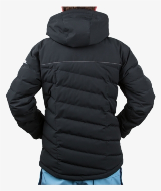 Men's Shelter Parka Black Back - Hoodie