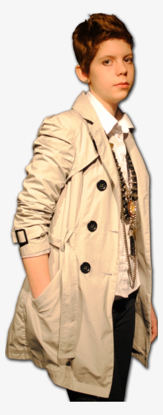 Above You Can See The Image That I Used As The Central - Trench Coat